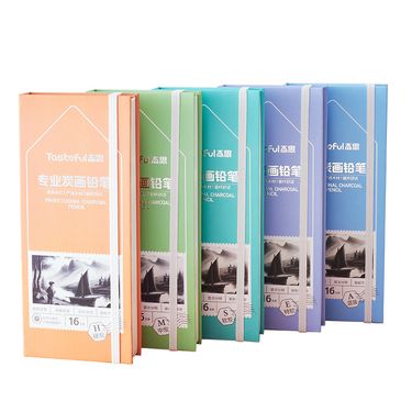 Professional Sketching Charcoal Pencils Set - Soft, Medium, Hard & Extra Soft Charcoal Pencils For Artists, Students, Beginners_voghion.com