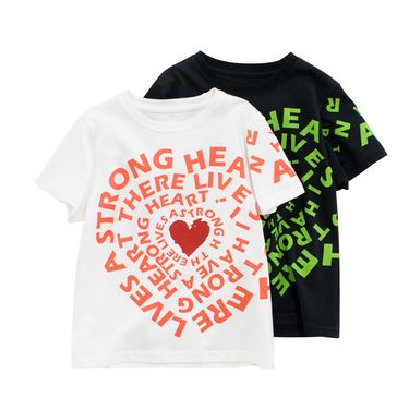 Teenage and guys children's clothing summer children's short-sleeved T-shirt 2024 new children's clothing half-sleeved one piece delivery_voghion.com