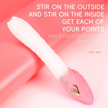 Fairy Magic Vibration Simulated Penile Female Masturbation Device Fully Automatic Massage Stick_voghion.com