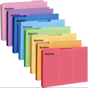 Spot manila color folder office document classification storage book file folder_voghion.com