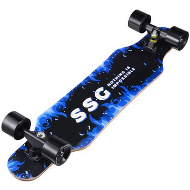 80cm longboard road skateboard Adult brush street beginner professional grade skateboard_viptrois.com