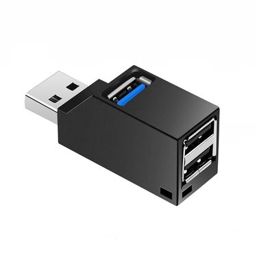 3.0 HUB Adapter Extender Mini Splitter Box 1 To 3 Ports High Speed USB 2.0 For PC Laptop USB Flash Drive Card Reader_voghion.com