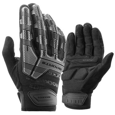 Locke Brothers cycling gloves, motorcycles, bicycles, electric bikes, long fingers, men's silicone insulation for_voghion.com