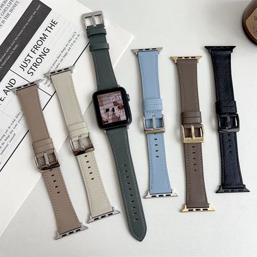 Watch Band For iWatch 42/44/45/46/49mm 38/40/41mm PU leather Fashion Watch Strap for Watch Series Ultra2 Series 10/9/8/7/6/5/4/3/2/1_voghion.com