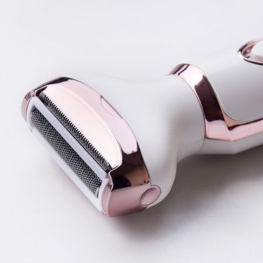 New 4-in-1 Women's Electric Shaving Machine for Eyebrow Trimming, Removal, sideburns, Underarm and Leg Hair USB Charging_voghion.com