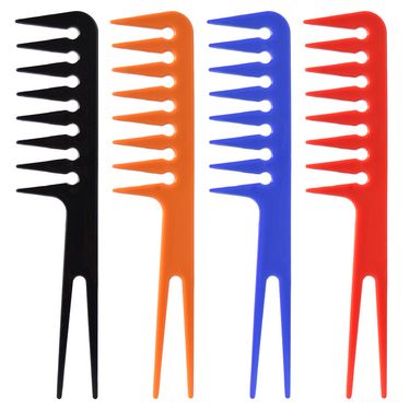 Thickened Wide Teeth 2-in-1 Spot Styling Hair Gallery Hair Dressing Tool Dyeing Comb_voghion.com