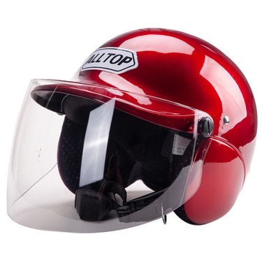 Baseball cap style motorcycle helmet Electric vehicle helmet_voghion.com