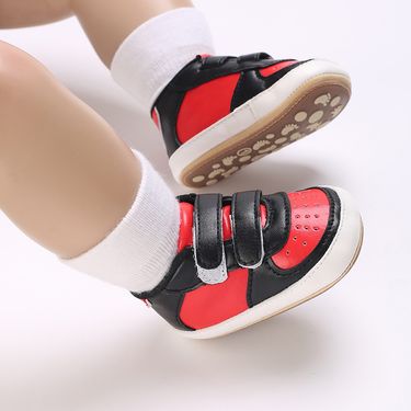 Mother & Kids New spring and autumn 0-1 year old baby boy casual shoes Velcro rubber sole non-slip toddler shoes_voghion.com
