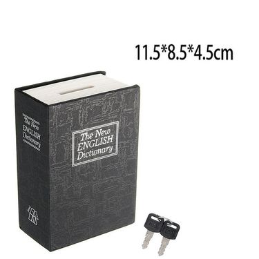 Dictionary Mini Safe Box Book Money Hidden Secret Security Safe Lock Cash Money Coin Storage Jewellery Key Locker_voghion.com