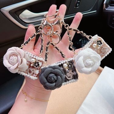 Fashion Mini Handbag Charm For Women Cute Purse Accessory & Car Key Holder Stylish Gift For Her_voghion.com
