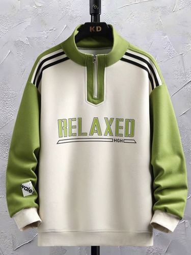 Men's Clothing sweatshirt for men autumn and winter stand up collar long sleeved bottoming shirt fashionable and versatile casual men's long sleeved_voghion.com