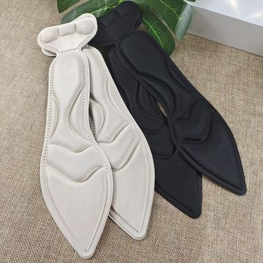 Cuttable High Heel Insole 4D Summer Thick Breathable Female Anti Slip Massage Two In One Insole Shoe Adjustment Heel Sticker_voghion.com