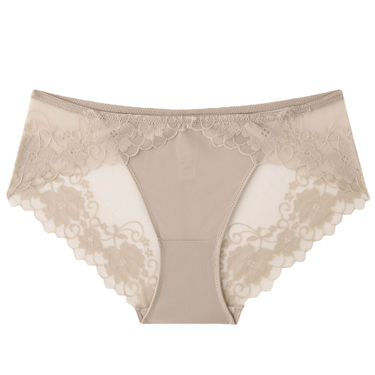 Women's clothing Sexy Temptation Lace Panties Thin Section Comfortable Breathable Hip Lifting Women's Panties Shelf Cotton Mid-waist Briefs_voghion.com