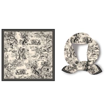 New Malaysian square scarves, decorative ties, bag straps convenient headscarf tying, hair ribbons for women_voghion.com