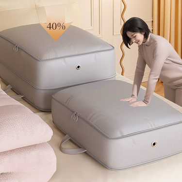 Compression Silk Quilt Special Down Jacket Bedding Storage Organizer Bag_voghion.com