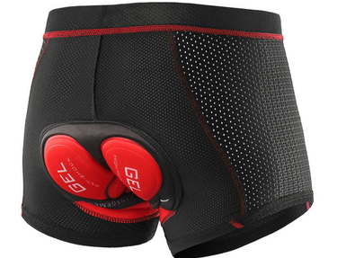 Aisoo Underwear Men Thickened Silicone Cushion Outdoor Road Bike Cycling Shorts Quick Dry 001C_voghion.com