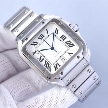 Sandus Watch Dumont Roman Series Fully Automatic Mechanical Emoji Lover Fashion Blue Balloon_voghion.com