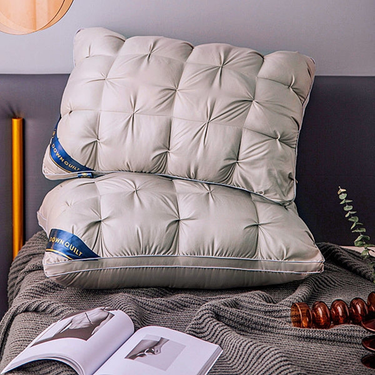 Home Furniture hotel pillow non collapse pair high and low pillow core neck pillow core home bed and breakfast pillow whole head_voghion.com