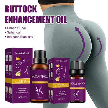 West&Month Butt Lifting Essential Oil Lifting and Firming Massage Oil Sculpts Peach Buttocks and Highlights Curved Buttocks_voghion.com