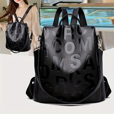 Fashion waterproonti-theft purse, fashion large capacity schoolbag, women leisure travel backpack_voghion.com