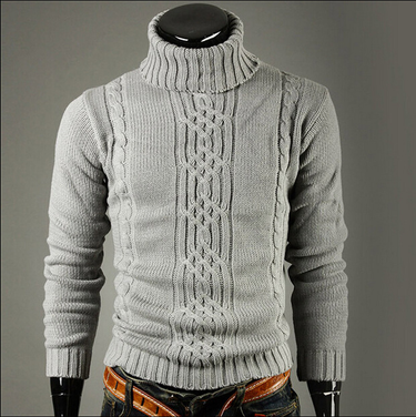 Men's Clothing Autumn/Winter Men's Sweater With Lapel Long Sleeve Pullover For Men_voghion.com