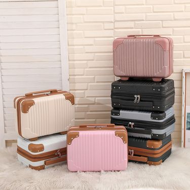 Luggage Bags Makeup Case Suitcase 14-inch Suitcase Makeup Case Gift Case Small Case Gift Box Travel Case_voghion.com