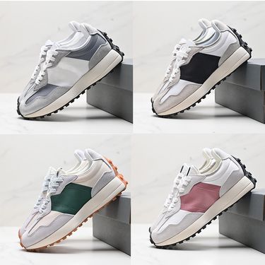 Langxin Balenwei Nb327 New Ancestor Grey Training Forrest Gump Height Increasing Thick Bottom Men's And Women's Sports_voghion.com