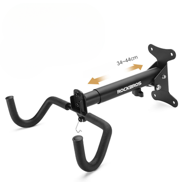 Rock Brothers Bicycle Mount Rack Mountain Road Bike Parking Storage Telescopic Bracket Wall Hook Equipment_voghion.com