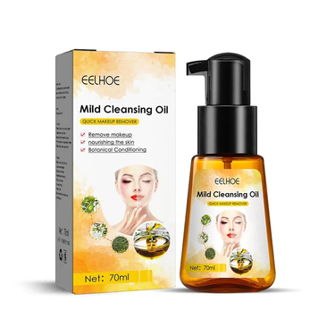 Mild Makeup Removal Oil Daliy Deep Cleansing And Refreshing Eye Lip Face Makeup Remover Oil For Sensitive Cleaning Face _voghion.com