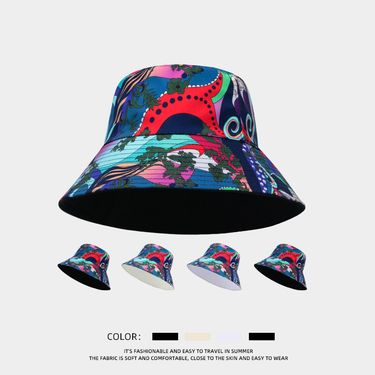 Hot Sale Oversize Panama Men Travel Beach Fisherman Two Side Ware Bucket Hats for Women Big Heads 62 cm Bob Male Summer Hat_voghion.com