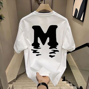 Men's Clothing Cotton Printed Men's Short Sleeved T Shirt 2025 New Summer Hot Selling Trend Casual Round Neck T Shirt_voghion.com