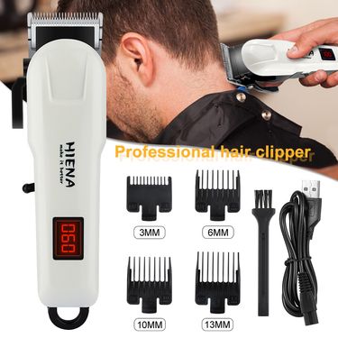electric hair clipper rechargeable pet electric hair clipper key artifact LCD display hairdresser dedicated_voghion.com