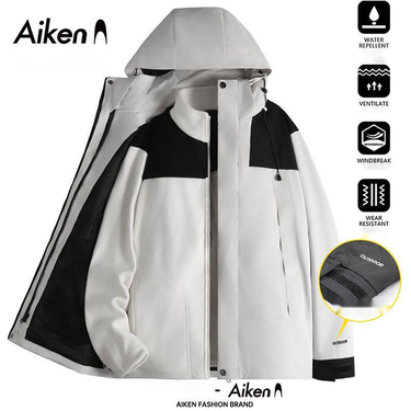 Senma Group AIKEN 3-in-1 charging men women, windproof warm sports couple jacket for autumn and winter_voghion.com