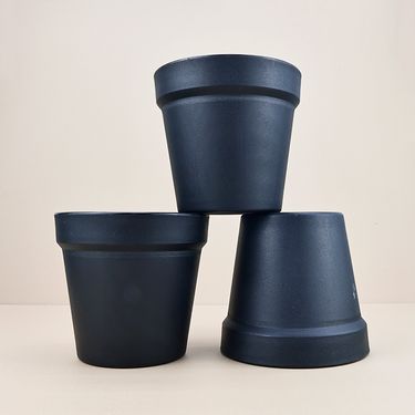 Home Furniture plastic flower pots round large diameter frosted PP flower pots desktop small size succulent planting pots_voghion.com