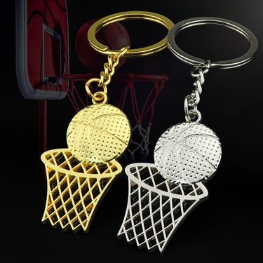 Metal Keychain Team Fans Commemorative Gift CBA Club Basketball Pendant_voghion.com