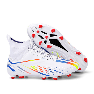 High Ankle Soccer Shoes For Men Outdoor Non-slip Football Boots TF/GF Training Futsal Shoe Superfly Cleats Grass Soccer_voghion.com