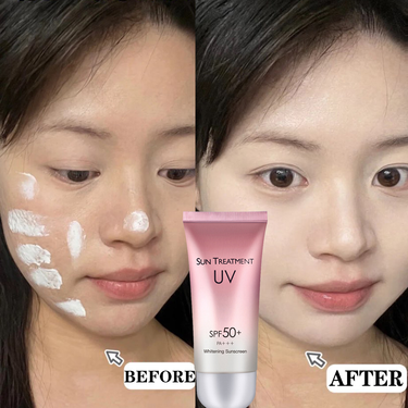 SPF50+Body Sunscreen SPF 50+Whitening Face Sunscreen A light and thin sunscreen used for whitening skin protection_voghion.com