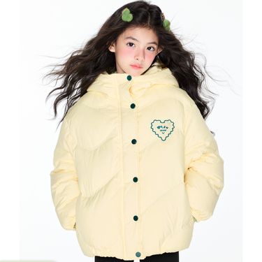 Girls Winter Thick Warm Down Cotton Jacket 2025 New Style Medium And Large Children Thick Warm Cotton Jacket Versatile Coat Trend_voghion.com