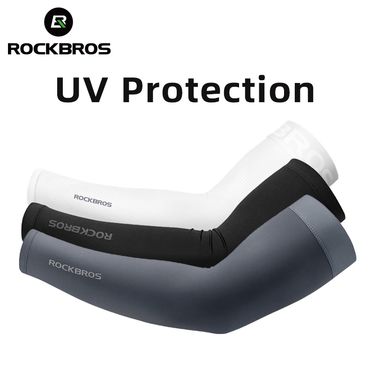 ROCKBROS Eisstoff Laufen Camping Ärmel Atmungsaktive Ärmel Schnell Trocknend Armschutz UV400 Armabdeckung Sommersport Sicherheitsausrüstung_voghion.com