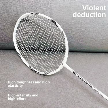 Ultra-light Full Carbon Fiber Badminton Durable Single For Men And Women Training Competition_voghion.com