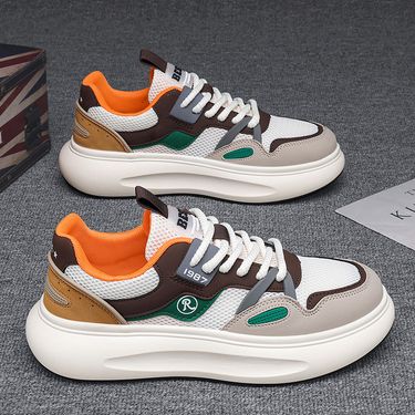 Forrest Gump Men's Summer Breathable Junior High School Student Youth Anti Odor Mesh Sports And Leisure Little White Dad_voghion.com