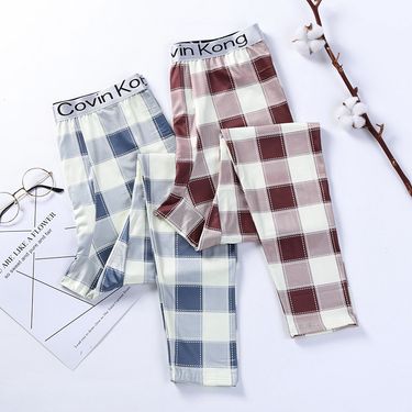 "Men's Thermal Long Johns – Soft Cotton Blend With Velvet Lining, Warm & Comfortable (M-XXL, Black/Grey/Blue/Brown)"_voghion.com