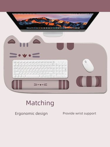 Unbeatable Quality Original Oversized Mouse Cute Cat Thickened Wristband Computer Keyboard Gift For Girls Office Wrist Silica Gel Pad_voghion.com