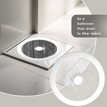 New Anti-Clogging Large Flow Kitchen Sink Bathroom Plastic Floor Drain_voghion.com