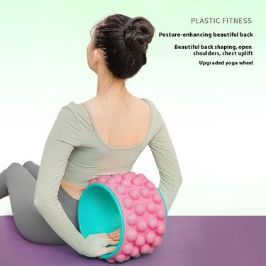 Wheel Shoulder And Stretching Tool For Beginners Backbend Aid Pilates Ring Yoga Back Roller Slimming Legs Waist Beauty_voghion.com