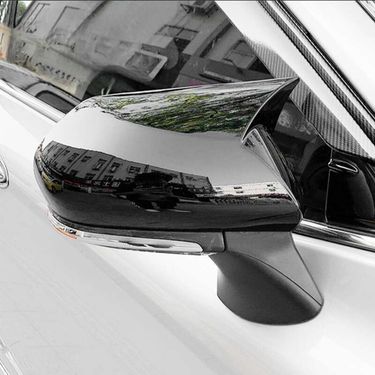 Suitable For Camry Cow Horn Rearview Modification, Dragon Replacement Decoration, Reverse Mirror Cover_voghion.com