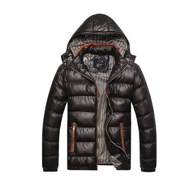 Men's clothing men's autumn and winter new cotton padded jacket men's Korean version stand up collar men's slim fit warm men's cotton padded jacket_voghion.com