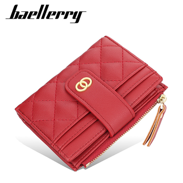 Women Wallets Small Card Holders Classic Short Top Quality Leather Female Purse Zipper Wallet For Women Carteria_voghion.com