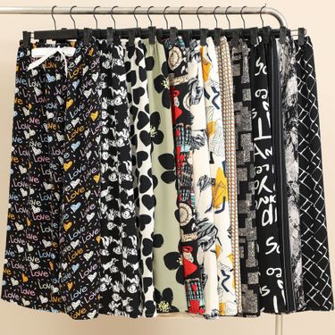 Women's Sleepwears Thin loose large size can be worn outside the home pants wide-leg pants_voghion.com
