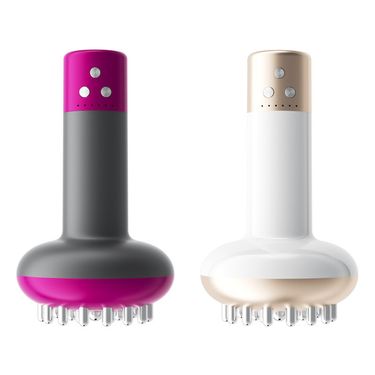 Electric Meridian Massager EMS Microcurrent Vibration Hot Compress Guasha Scraping Brush Detox Slimming Fat Burner Beauty Health_voghion.com